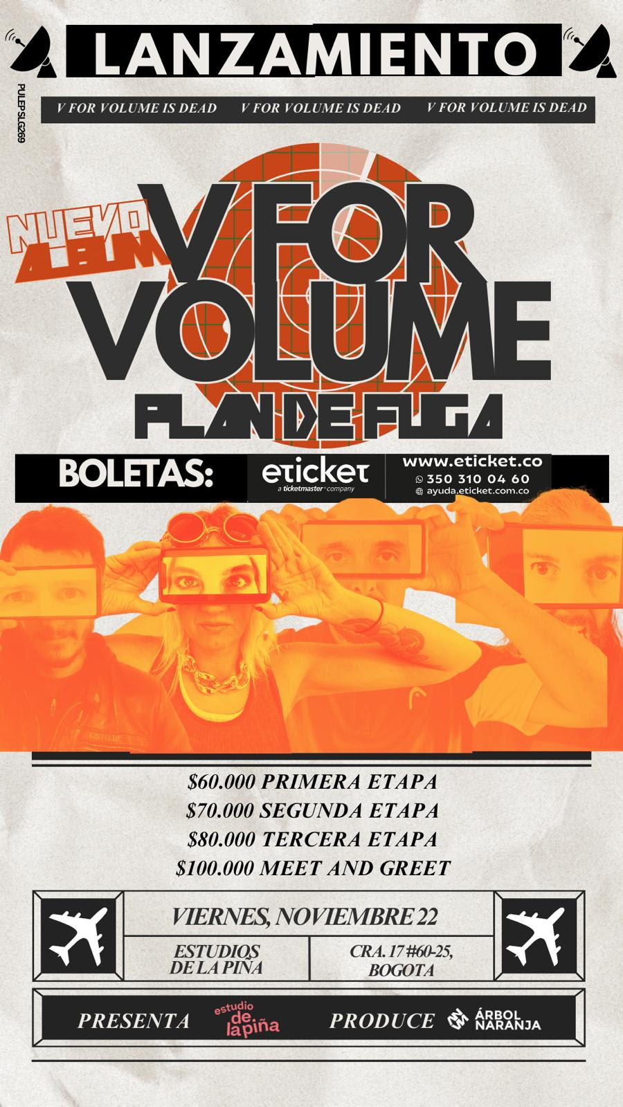 V FOR VOLUME - PLAN DE FUGA