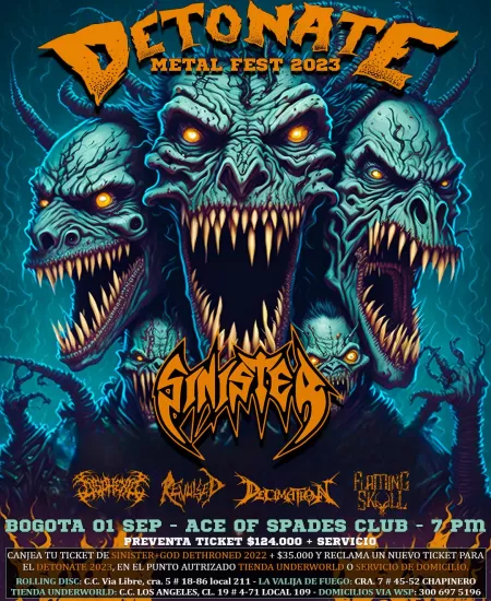 EventoDetonate Metal Fest 2023