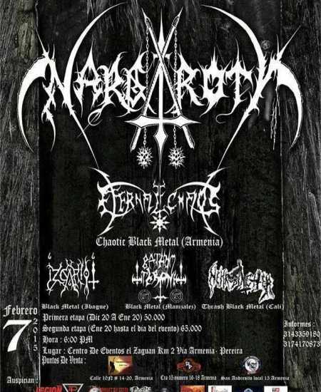Nargaroth "Journey of Threnody - Armenia - Feb 2015