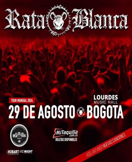 Rata Blanca en Bogotá 2024