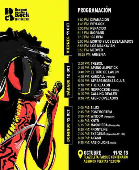 Ibagué Ciudad Rock 2024 - día 3