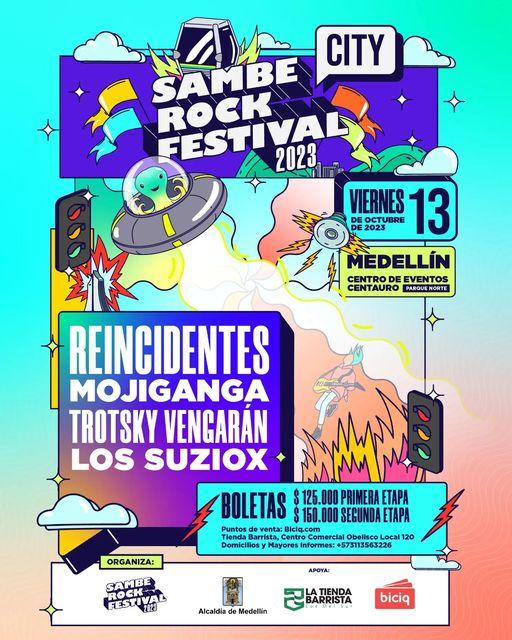 Flayer evento SAMBE CITY ROCK FESTIVAL