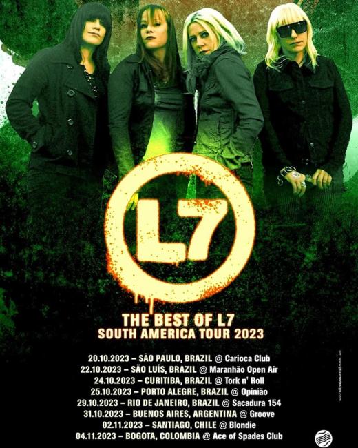 Flayer evento The Best of L7