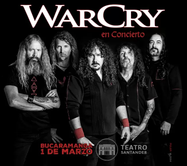 Flayer evento WARCRY EN BUCARAMANGA
