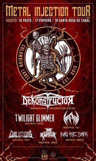 Flayer evento METAL Injection Festival - Pasto