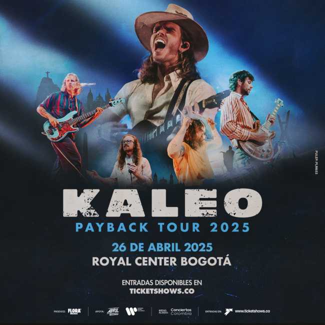 Flayer evento Kaleo