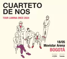 CUARTETO DE NOS - TOUR LAMINA ONCE 2024