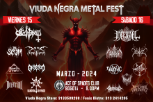 Viuda Negra Metal Fest día 1