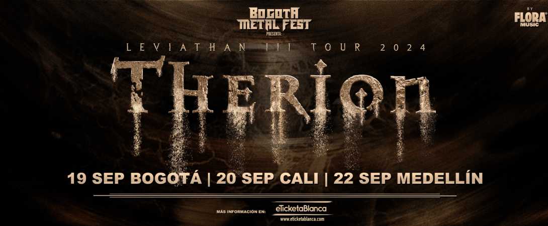 Therion Regresa a Colombia en el Marco del Leviathan Tour 2024: Primal Sinner y Gaias Pendulum se Suman al Cartel